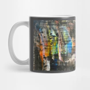 Rainbow paint pour Mug